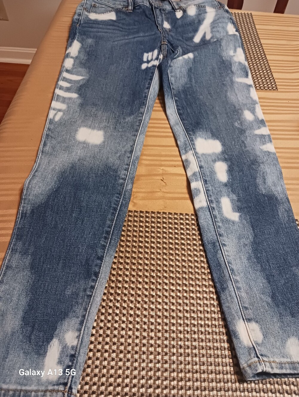 Ralph Lauren Bleached Light Blue Skinny Jeans - Picture 11 of 11